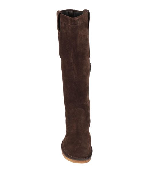 Clarks Brown Boot Leather