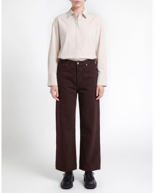 Agolde Purple Dark Jeans Cotton