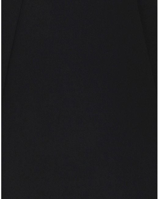 Twinset Black Mini Dress Polyester, Viscose, Elastane