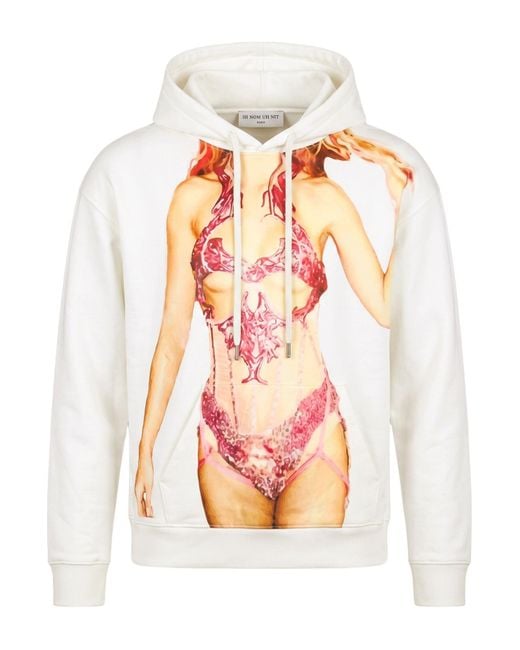 Ih Nom Uh Nit Pink Sweatshirt Cotton for men