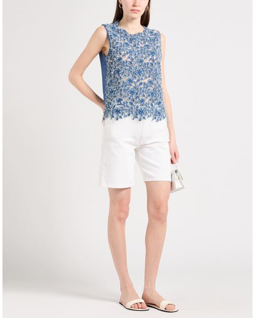 Top MARYBLOOM de color Blue