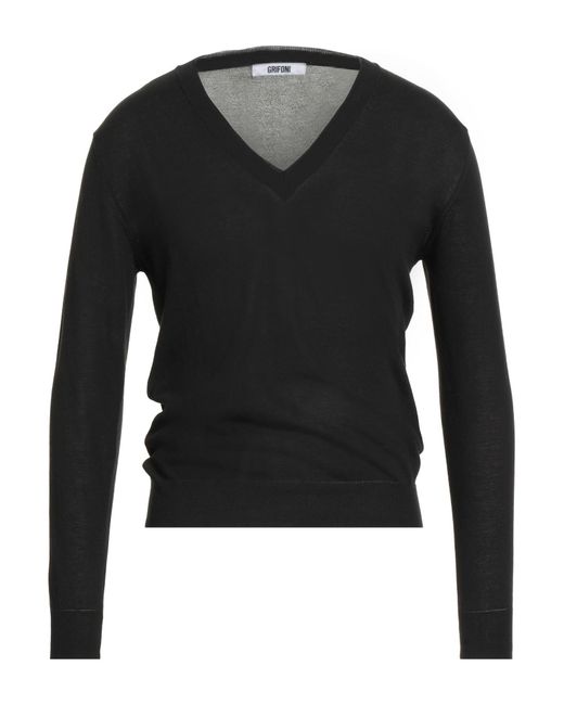 Grifoni Black Jumper for men