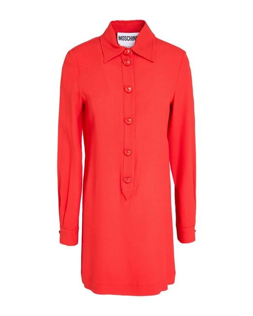 Moschino Red Mini Dresses
