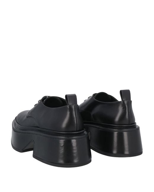 Jil Sander Black Lace-up Shoes