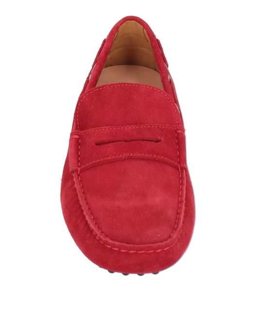 Sutor Mantellassi Red Loafer for men
