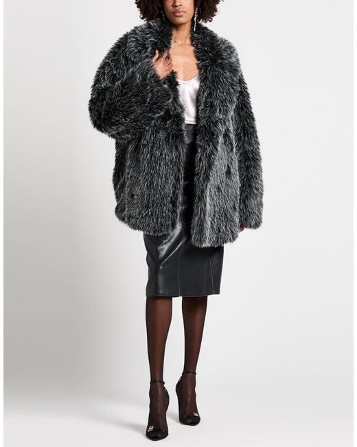 MICHAEL Michael Kors Black Shearling & Teddy