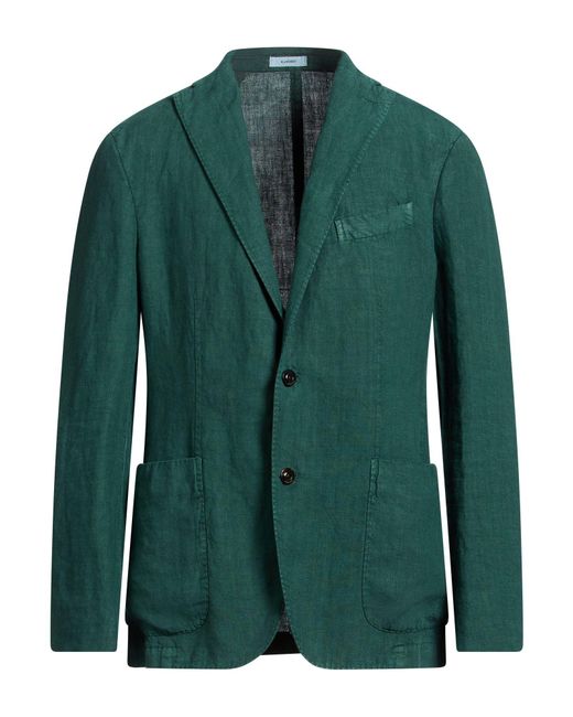 Blazer Boglioli pour homme en coloris Green