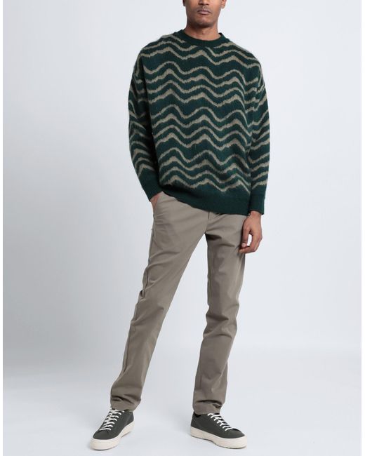 Topman Green Sweater for men