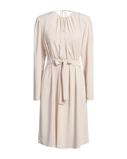 Toy G. Natural Midi Dress Polyester