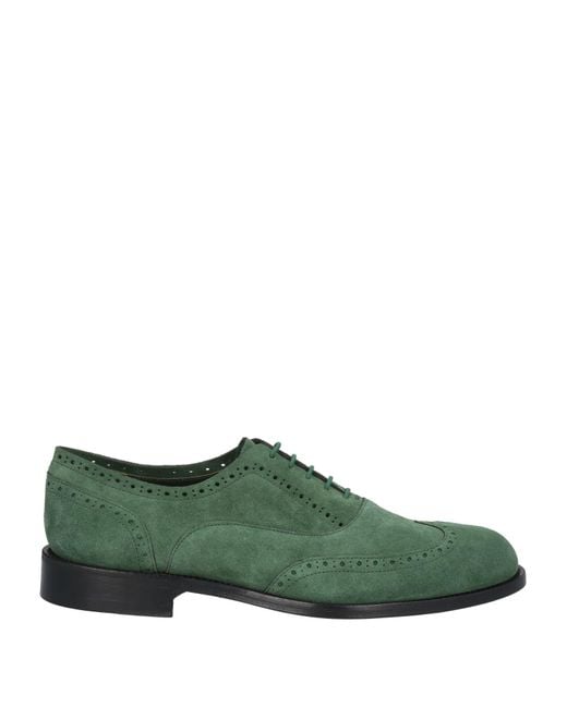 Pal Zileri Green Lace-up Shoes for men