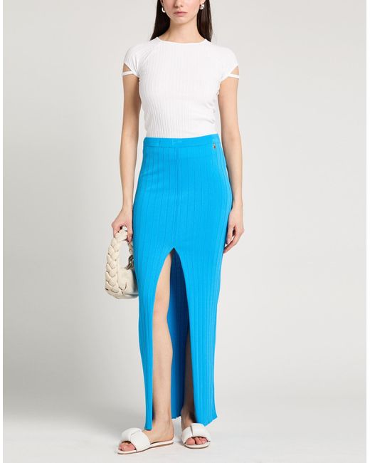 Patrizia Pepe Blue Maxi-Rock