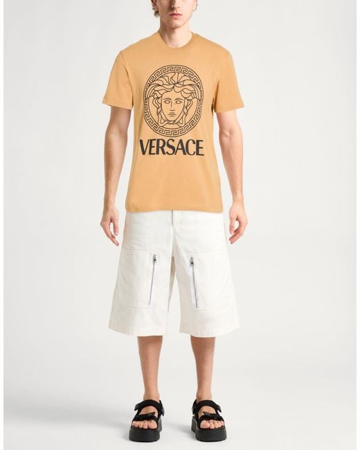 Versace Natural T-Shirt for men