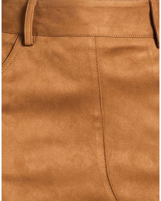 Imperial Brown Midi Skirts