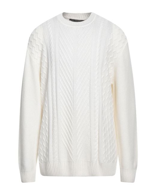Pullover Low Brand pour homme en coloris White