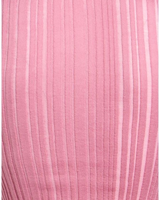 Grifoni Pink Turtleneck Virgin Wool