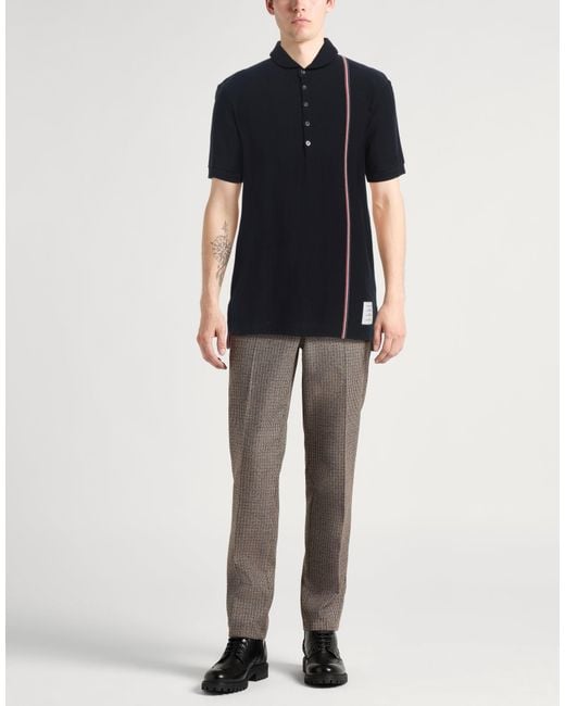 Polo Thom Browne de hombre de color Black