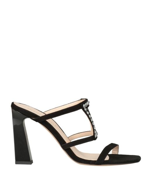 Gianmarco F. Black Sandals