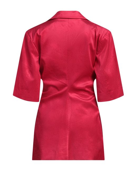 Ganni Red Blazer