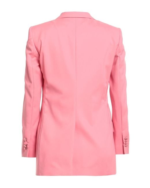 Lardini Pink Blazer Cotton, Polyamide, Elastane