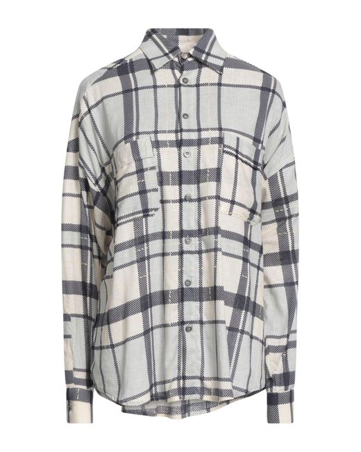 Ballantyne Gray Shirt Linen, Viscose