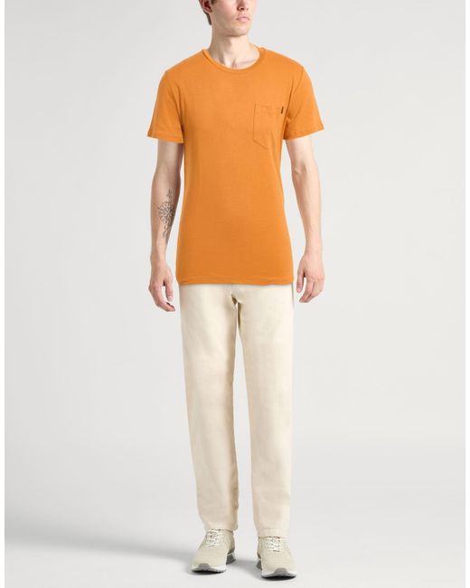 Moorer Orange T-Shirt for men