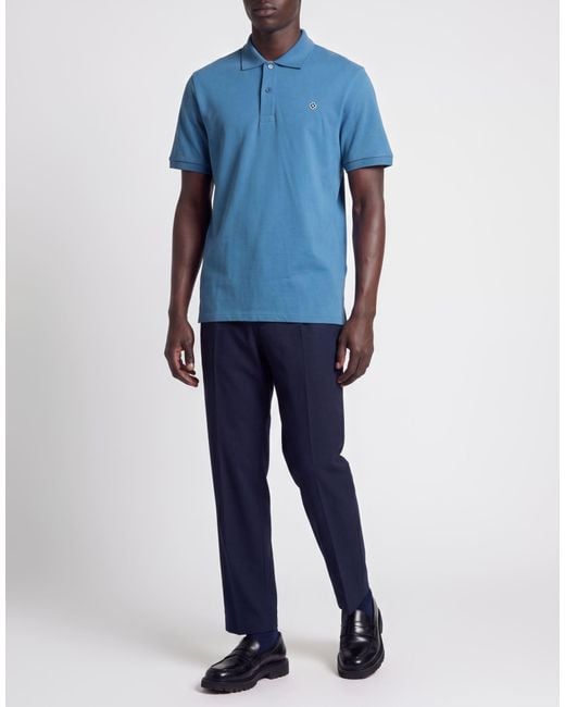 Polo Sandro de hombre de color Blue