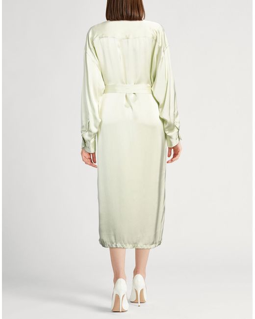 Fabiana Filippi White Midi-Kleid