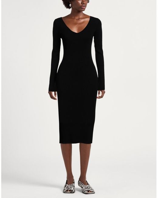 Pinko Black Midi Dress