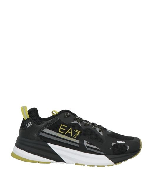 EA7 Black Sneakers for men