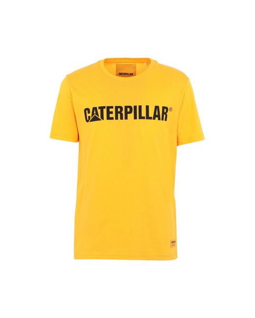 Caterpillar Yellow T-shirt for men