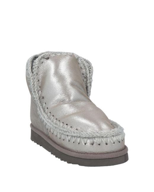 Mou Gray Stiefelette