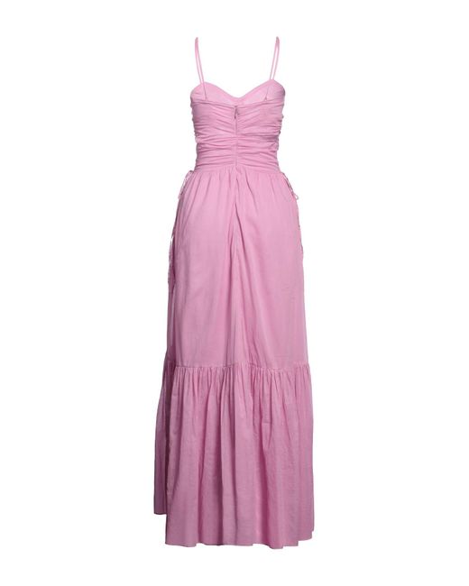 Isabel Marant Pink Maxi Dress Cotton