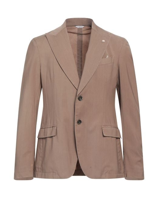 Manuel Ritz Brown Blazer for men