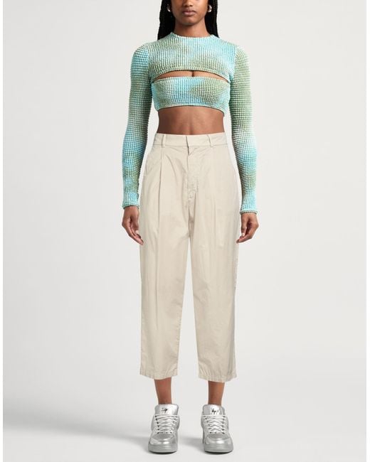 Haikure Natural Sand Pants Cotton, Elastane