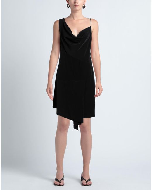 John Galliano Black Mini Dress