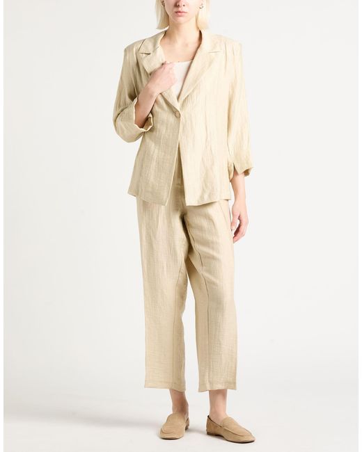 Meteor Natural Suit Linen, Polyamide
