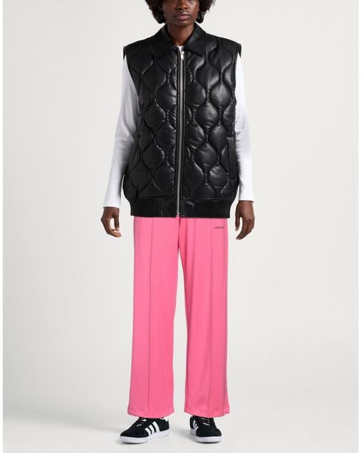 hinnominate Pink Fuchsia Pants Polyester, Modal, Elastane