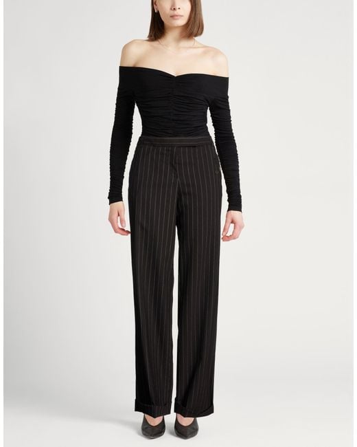 Paul Smith Black Pants Virgin Wool, Elastane