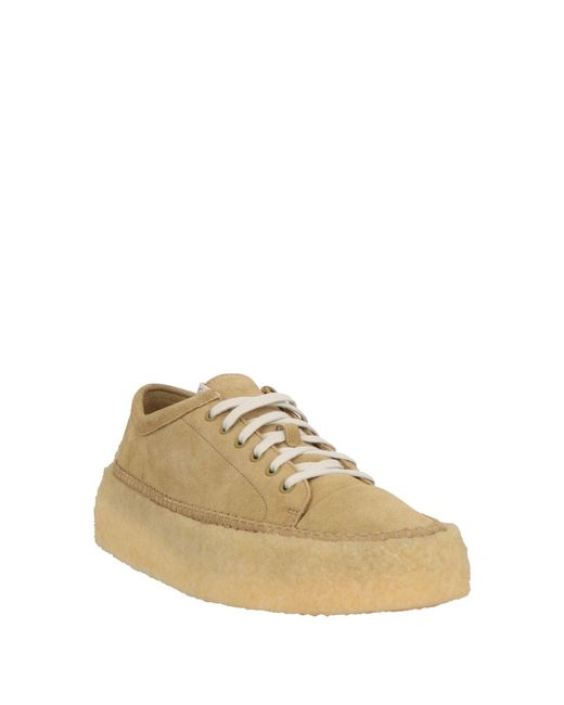 Clarks Natural Sneakers Leather for men