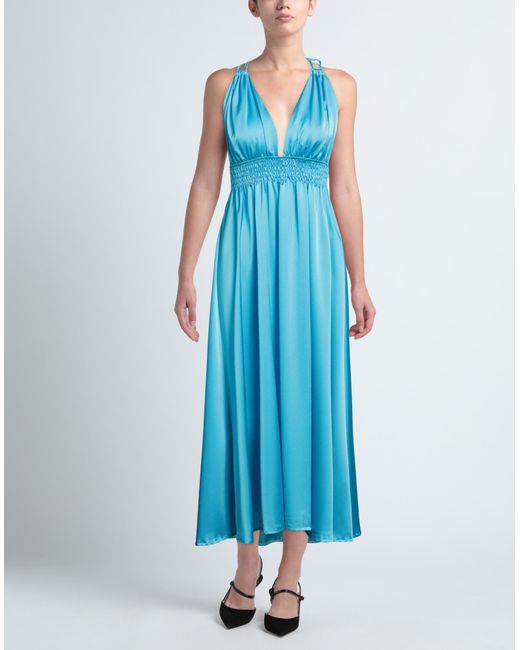 Berna Blue Maxi Dress