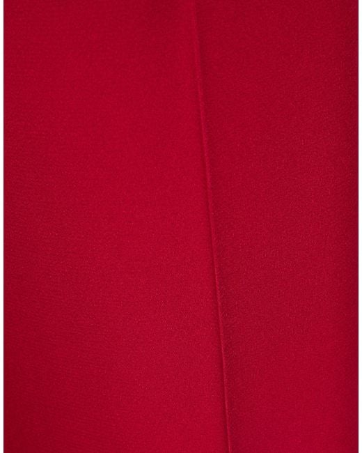 Alberta Ferretti Red Trouser
