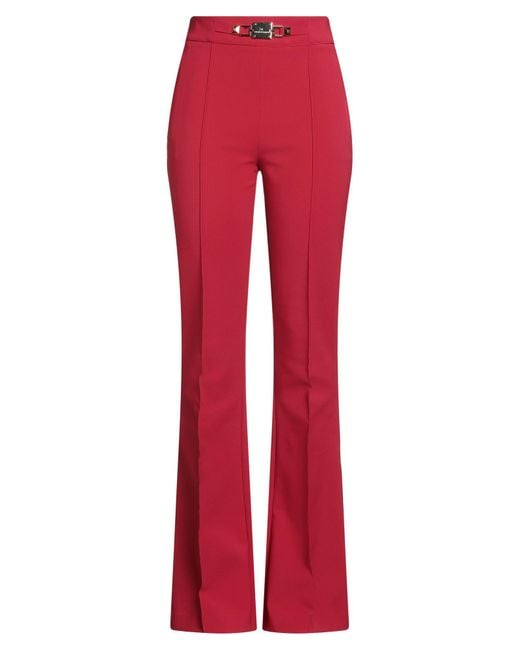 Pantalon Elisabetta Franchi en coloris Red