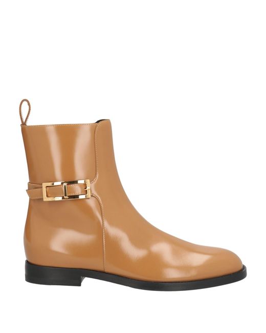 Sergio Rossi Brown Ankle Boots