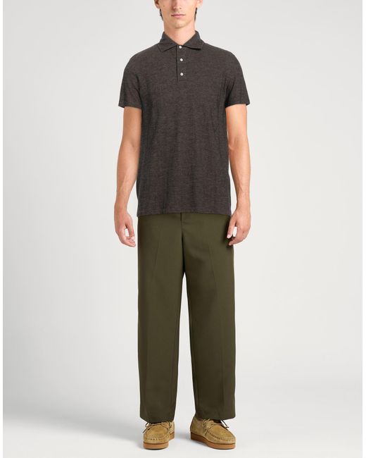 Polo di Isaia in Gray da Uomo