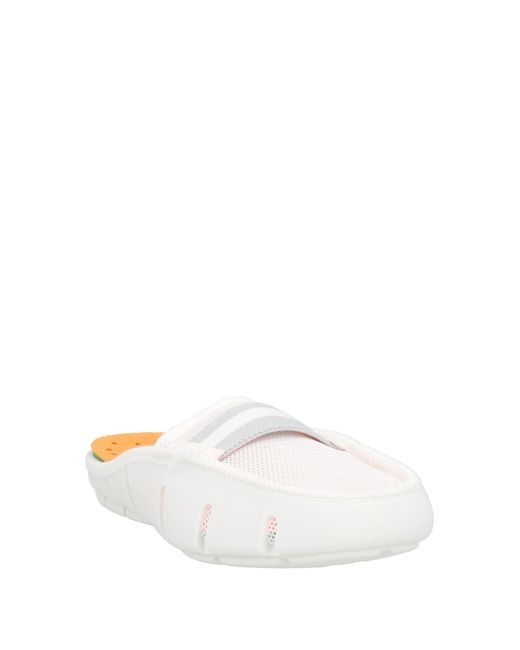 Swims White Mules & Clogs for men