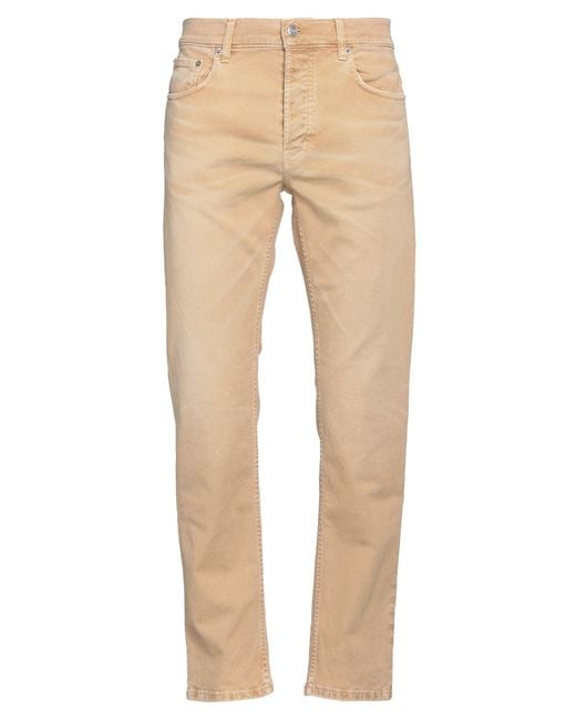 Department 5 Natural Sand Jeans Cotton, Rubber for men