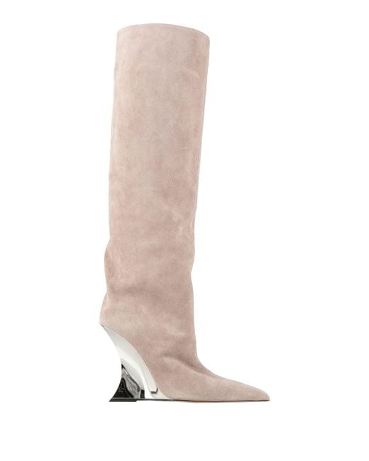 Paris Texas White Boot Calfskin