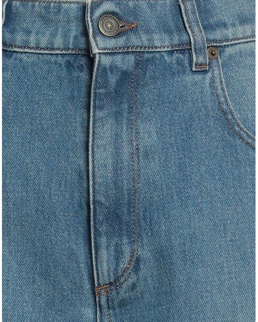 Golden Goose Deluxe Brand Blue Cropped Jeans