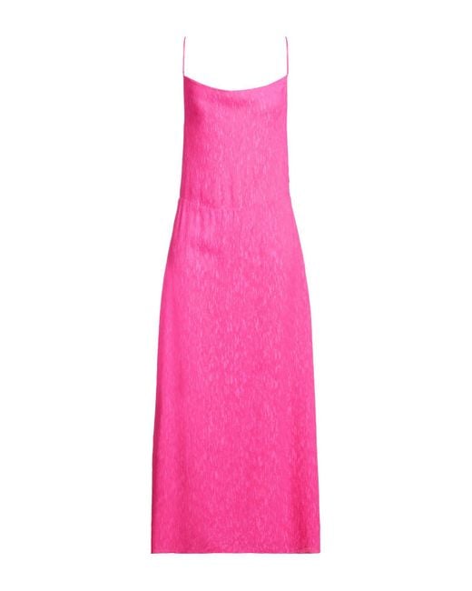 IRO Pink Maxi Dress Viscose