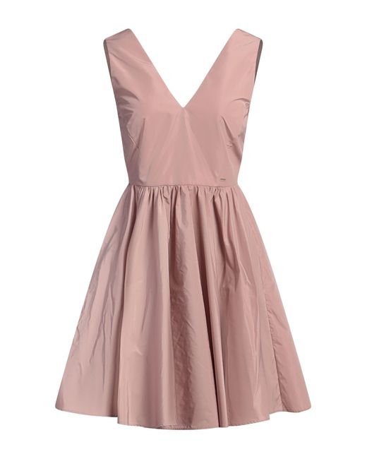 GAUDI Pink Mini Dress Polyester